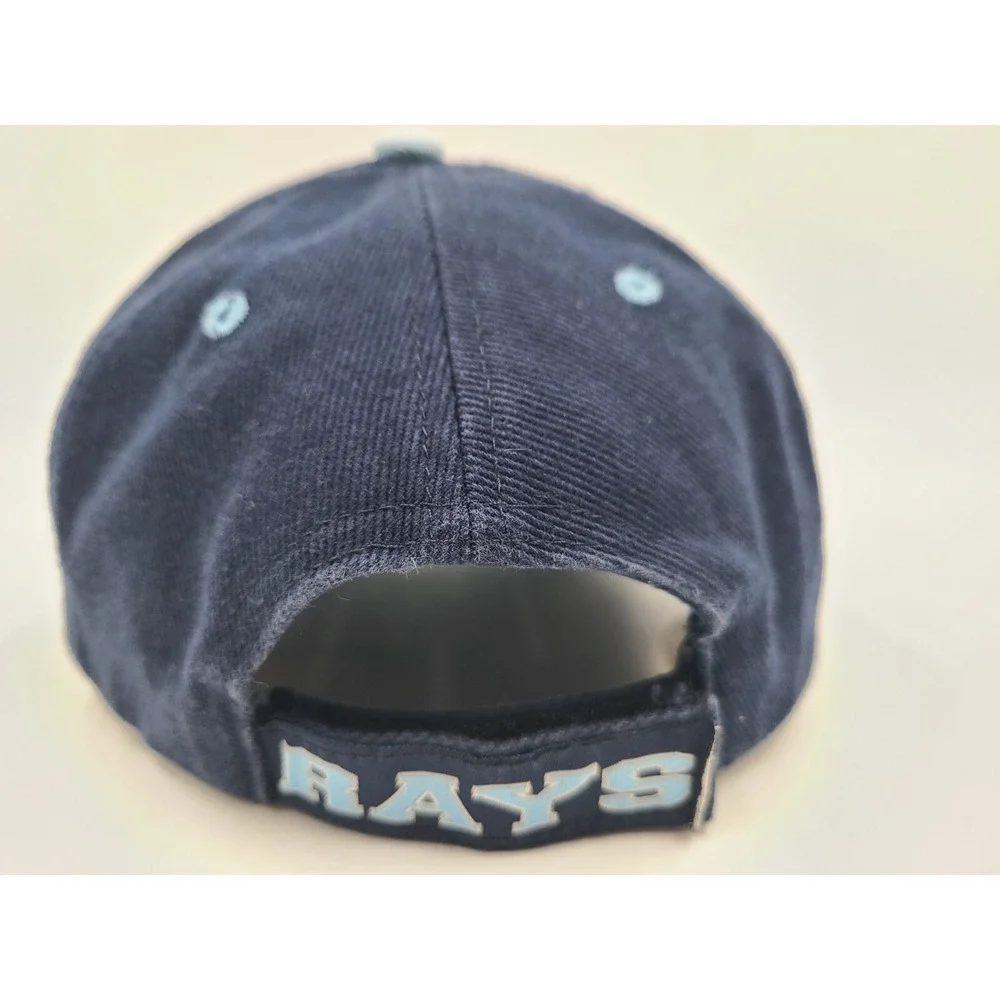 Kids Tampa Bay Rays Fan Favorite Adjustable Hat Cap Boys Girls MLB Baseball Blue